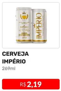 Higa Atacado CERVEJA IMPÉRIO 269ml oferta