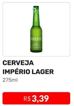 Higa Atacado CERVEJA IMPÉRIO LAGER 275ml oferta