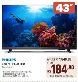 Deltasul PHILIPS Smart TV LED FHD Cód: 43529 oferta
