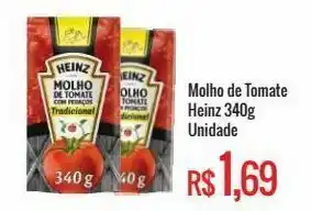 Mart Minas Molho de tomate heinz 340g oferta
