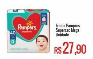 Mart Minas Fralda pampers supersec mega oferta