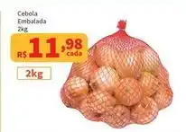 Cebola embalada
