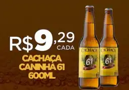 CACHAÇA CANINHA 61 600ML