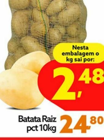 Raiz Superatacado Batatas raiz 10 kg oferta