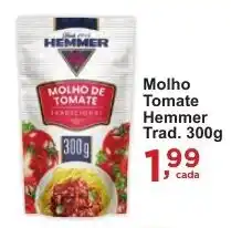 Rossi Supermercado Molho Tomate Hemmer Trad. 300g oferta