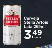 Rossi Supermercado Cerveja Stella Artois Lata 269ml oferta