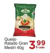 Rossi Supermercado Queijo Ralado Gran Mestri 40g oferta