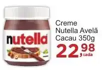 Rossi Supermercado Creme Nutella Avelã Cacau 350g oferta