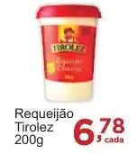 Rossi Supermercado Requeijão tirolez 200g oferta