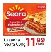 Rossi Supermercado Lasanha Seara 600g oferta