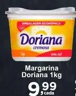 Rossi Supermercado Margarina Doriana 1kg oferta