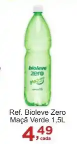 Rossi Supermercado Ref. Bioleve Zero Maçã Verde 1,5L oferta