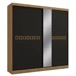 Benoit Guarda Roupa / Roupeiro Benoá Home BEL555-FRPRF 2 Portas com Espelho oferta