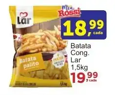 Rossi Supermercado Batata Cong. Lar 1,5kg oferta