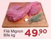 Rossi Supermercado Filé Mignon Bife kg oferta
