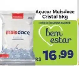 Covabra Supermercados Açucar Maisdoce Cristal 5Kg oferta