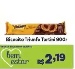 Biscoito Triunfo Tortini 90Gr