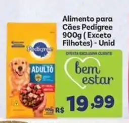 Covabra Supermercados Alimento para Cães Pedigree 900g (Exceto Filhotes) - Unid oferta
