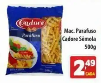 Mac. Parafuso Cadore Semola 500g