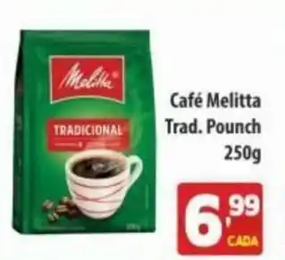Diano supermercado Cafe Melitta Trad. Pouch 250g oferta