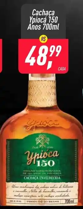 Frangolândia Cachaca Ypioca 150 Anos 750ml oferta