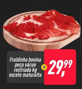Frangolândia Fraldinha bovina peca vacuo resfriada 1kg exceto Maturatta oferta