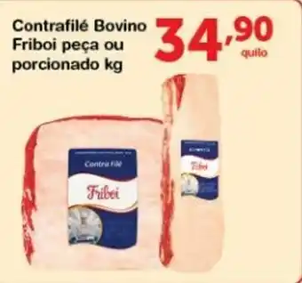Roldão Contrafile Bovino Friboi peca ou porcionado 1kg oferta