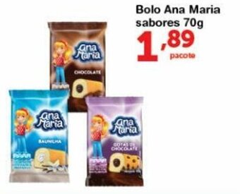 Roldão Bolo Ana Maria Sabores 70g oferta