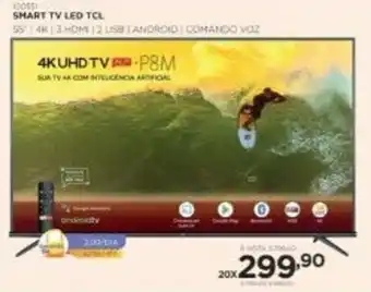 Benoit Smart TV LED TCL 55" oferta