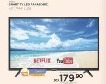 Benoit Smart TV LED Panasonic 40" oferta