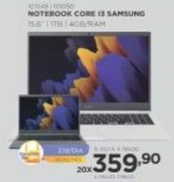 Benoit Notebook Core i3 Samsung 15.6" oferta