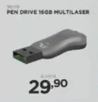 Pen Drive 16GB Multilaser