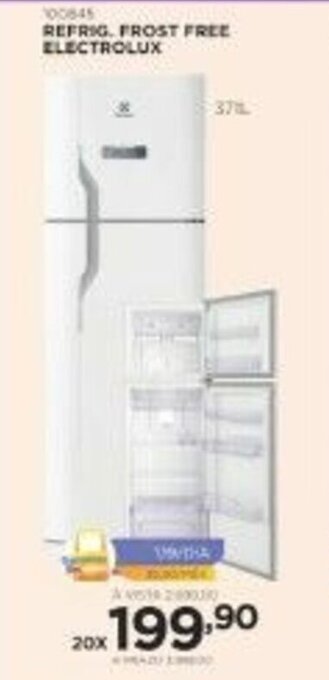 Benoit Refrig. Frost Free Electrolux 371L oferta