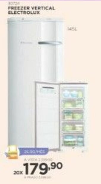 Benoit Freezer Vertical Electrolux 145L oferta