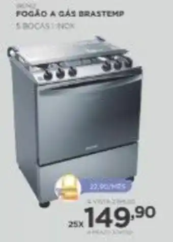 Benoit Fogao a Gas Brastemp 5 Bocas oferta
