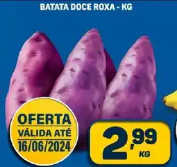 Dom Atacadista BATATA DOCE ROXA - KG oferta