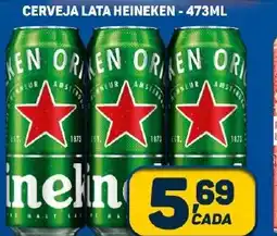 Dom Atacadista CERVEJA LATA HEINEKEN -473ML oferta