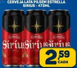Dom Atacadista CERVEJA LATA PILSEM ESTRELLA SIRIUS-473ML oferta