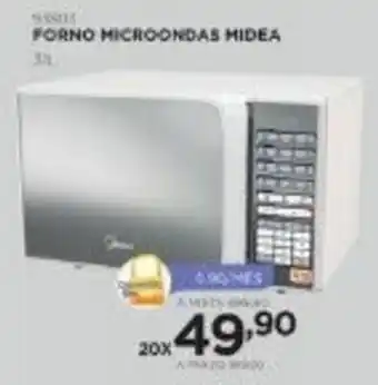 Benoit forno Microondas Midea 31L oferta