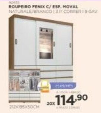 Benoit Roupeiro Fenix c/ Esp. Moval oferta