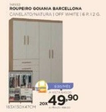 Roupeiro Goiania Barcelona