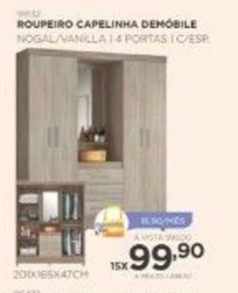 Benoit Roupeiro Capelinha Demobile oferta