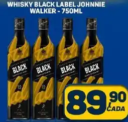 Dom Atacadista WHISKY BLACK LABEL JOHNNIE WALKER - 750ML oferta