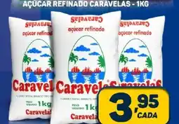 AÇÚCAR REFINADO CARAVELAS - 1KG
