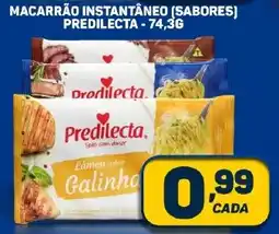 Dom Atacadista MACARRÃO INSTANTÂNEO (SABORES) PREDILECTA - 74,3G oferta