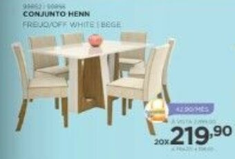 Benoit Conjunto Henn oferta