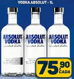 Dom Atacadista VODKA ABSOLUT - 1L oferta