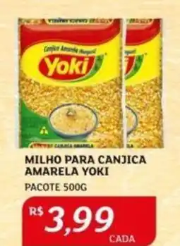 Assaí Atacadista MILHO PARA CANJICA AMARELA YOKI PACOTE 500G oferta