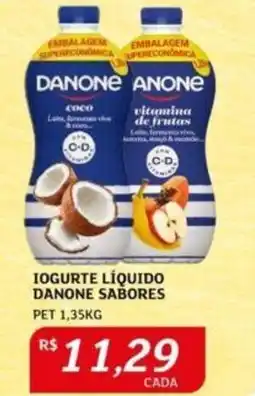 Assaí Atacadista IOGURTE LÍQUIDO DANONE SABORES PET 1,35KG oferta