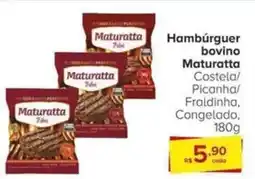 Carrefour Hambúrguer bovino Maturatta 180g oferta
